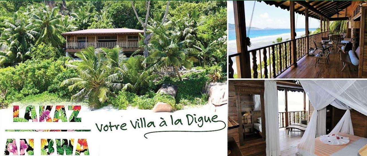Villa Lakaz An Bwa Insel Insel La Digue Exterior foto